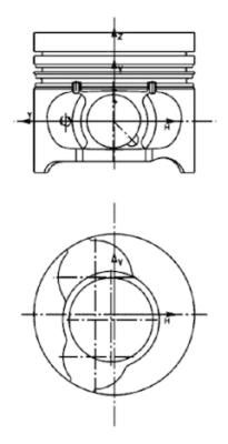 WILMINK GROUP Поршень WG1016404